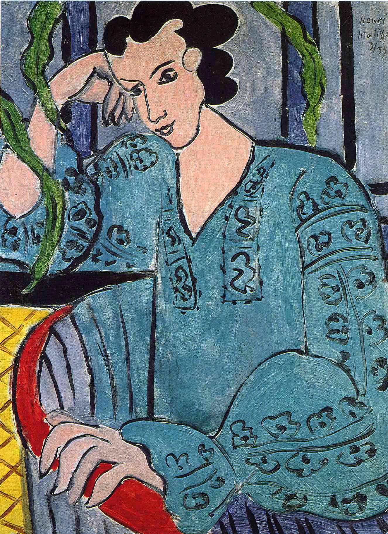 Henri Matisse - The Romanian Green Bluse 1939